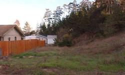 Big lot on ash street in north bend. Possible to get bay views with right construction- Alley access in back. Zoned R7- some commercial use might be approved, multi- family also. Property owned by licensed real estate broker.Listing originally posted at