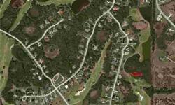 Beautiful Golf Course Lot on almost an Acre. Frontage directly on Oak Ford's Myrtle course, hole #5. Oak Ford is a Semi-private, 27-hole Golf Course Community, made up of 1 to 5 acre estate size propertys, where by no 2 homes are alike. If you like