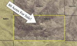 80 Acres Raw Land in Yucca Area. Only $45,000!
Listing originally posted at http