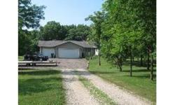 Country living - Lovely ranch home, beautiful wooded lot w/ access to woods. Flagstone entry, Cathedral ceilings - oak cabinets, doors, trim, his & hers closets, Own electrical transformer, heat cables in the basement & garage floors(need boiler hook-up),