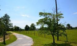 Almost 80 acres of land with beautiful pastureland, a borrow pit, and ponds! There are 2 homes on the property