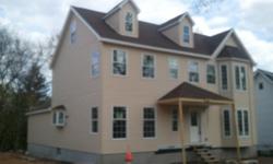 Large New Construction colonial style home in Montclair. Features