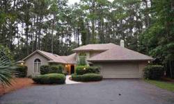 Very short walk to Port Royal Sound. Enjoy watching the sunrise out on the Atlantic. Located in Hilton Head Plantation's prestigious Hickory Forrest neighborhood. One owner eloquent home with great curb appeal. This 3 BR, 2 story home is on a very private