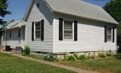 The house was updated in the past two years.2 Bedrooms,Large bath,Office,Basement,Storage building with concrete floor,wood and vinyl floors.All on corner lot.
Listing originally posted at http