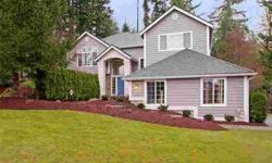 Nature setting minutes to downtown Redmond, Microsoft & Issaquah. Enjoy hardwood floors, central AC, formal dining & living rooms, eat-in kitchen, skylights & lots of natural light. Large backyard incl. forest & backed by a horse farm. Master bath has