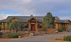 Prescott Arizona - Quality custom built with an eye for detail in this craftsman/ranch style single story living home. Upgraded throughout. Located on cul-de-sac and backs community open/green belt area.Listing originally posted at http