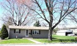 Great Ranch Home in Manteno! Major items are Newer.... Vinyl Siding... Fascia... Gutters... Windows... Roof... Ceramic floor in Kitchen... Updated bathroom... H/W Heater... Furnace... Some New Trim and ready for C/A unit! Large Eat -in-Kitchen open to 25