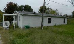 3BR/2BA manufactured home with 30 x 40 metal building. Property being sold as is with no warranties either expressed or implied by seller or listing agent. Buyer or buyer's agent to verify all information contained within this listing. Please provide