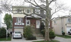 BERGEN BEACH - SEMI DETACHED 3 BDRM, 1.5 BATH DUPLEX STYLE HOME FEATURING LR, DR, EIK WITH CERAMIC TILE FLRS, 3 BDMS, 1.5 BATHS AND FIN BSMT. HOUSE IS VERY NICE AND CLEAN. NICE SIZE BKYD, PVT PARKING AND GARAGE. FOR MORE INFORMATION CALL CORNERSTONE REAL