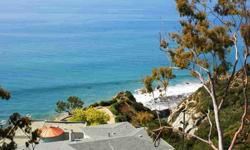 Panoramic ocean and coastline views of malibu from this .71 acre lot. Listing originally posted at http