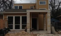 New Construction Home in east Austin. Floor plan includes 3 bedroom/2 1/2 baths. Master Bedroom downstairs with full bath. 2 Bedrooms wth Jack and Jill bath upstairs. Only 4 minutes from downtown and 12 minutes from Austin-Bergstrom International Airport.