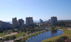 Panoramic views of the gulf, bay and Sandestin Golf & Beach Resort from this 12th floor two bedroom, 2.5 bath with a northwest orientation. Just steps to THE BEACH, Luau has quickly become a favorite vacation spot with its close proximity to the beach at