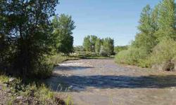 Seller is a licensed Real Estate Broker in the State of Colorado. This is the most unique parcel on the market. What a home site with irrigated ground, over 1,000 feet of stabilized bank frontage on the river, beautiful pond, world class fishing, mulitple