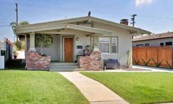 A tremendous amount of work has been done to this craftsman style home (approx $85,000) with exceptions such as the kitchen, bathroom and wooden floors .. Afton Miller has this 2 bedrooms / 1 bathroom property available at 3655 31st St in SAN DIEGO, CA