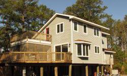 Framed by nature, this casual beach home overlooks the Assawoman canal, large pine trees & acres of creeks & marsh land in South Bethany. A wonderful, open floor plan w/ lots of windows & decks to enjoy the serene setting.
Listing originally posted at