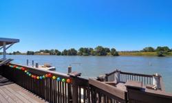 Beautiful waterfront home with 2 private boat docks on the Sacramento River. Expansive deck, breathtaking views of the river. Completely updated. Gorgeous. Granite counters, no-slam drawers, new flooring throughout, new fixtures. Quiet retreat works great
