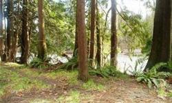 Beautiful priviate Stillaquamish river lot on the South fork. Boarders a well-appointed luxury chalet. Mobile homes are not allowed in this gated community. Homeowners association includes use of a private lake and river park. Includes a 2000 sq ft