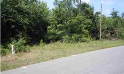 A large flagpole residential lot in Clear Creek Subdivision. Just minutes from Whiting Field and just a few miles north of businesses, shopping, and schools. Priced to sell!! Attached to MLS is a copy of the Survey showing property (Lot 13) and Santa Rosa