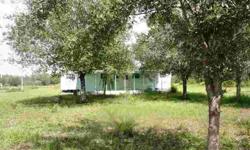 This is a Short Sale subject to existing lender's approval which could result in delays. THIS IS A SHORT SALE AND THERE MAY BE TIME CONSTRAINTS INVOLVED***** This 5 acre property is high and dry and zoned AG2. There is a mobile home on this property