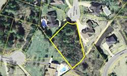 Wonderful building lot in Oliver's Landing... Lake Hickory lakefront community, lake access, and golf course community! 0.64 acre lot in cul-de-sac location. Wooded & gently sloping. Public water is available at the street; buyer must tap on thru the City