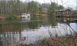 Exceptional price for buildable 3/4 acre WATERFRONT lot! 3BR septic permit! Relaxing view of quiet cove! Well-located on front side of Lake Royale, a private gated resort community with lots of fun amenities + activities for all ages. Easy drive to/from