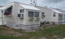 1 BED ROOM SKYLARK TRAILER ON RENTED LOT IN SECURED TRAILER VILLAGE. LOCATED ON CORNER LOT WITH LARGE PATIO AND STORAGE SHED.
PORT RICHEY LOCATION CLOSE TO RT 19 NEAT/CLEAN RETIREMENT TRAILER VILLAGE WITH POOL AND COMMUNITY ROOM.
HANDYMAN SPECIAL PRICED