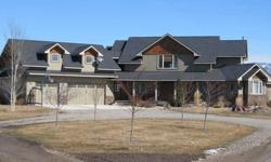 Custom craftsman home situated on five acres with stunning views and a 3 car garage.
Diane Beck is showing this 4 bedrooms / 4.5 bathroom property in MISSOULA, MT. Call (406) 532-7927 to arrange a viewing.