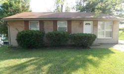 3BR/1BA brick ranch home is centrally located in an established neighborhood. Property being sold as is with no warranties either expressed or implied by seller or listing agent. Buyer or buyer's agent to verify all information contained within this