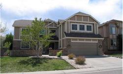 Do not miss this gorgeous home in Province Center near Highlands Ranch. This home has everything. It is 3720 sq ft plus another 1700 in the finished basement. Brand new carpet and paint. Main Floor Study with separate entrance. Gourmet Kitchen with double