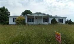3 bedroom/2 bath manufactured home with approx. 5 acres(buyer or buyer's agent to verify). Property is being sold as-is with no warranties either expressed or implied. Buyer or buyers agent to verify all information contained in this listing including