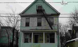 This 2 family house offers great potential as an investment property. To be sold in "AS IS" condition. Buyer to be responsible for all certifications. Call for information for a private inspection. Wont last long.John Mingatos is showing 428 Catherine St