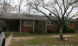 -BANK OWNED - SPECIAL FINANCING WITH PROSPECT MORTGAGE - LOTS OF POTENTIAL - LOCATED OFF HOPE MILLS ROAD AREA - FENCED REAR - BRICK RANCH - BELOW TAX VALUE
Listing originally posted at http