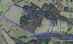 72+/- acres in prime location. This property was once a family farm with open fields, mature woodlands and streams and is still being leased for agricultural use.