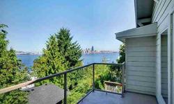 You will love this home the moment you arrive! Located in the heart of all the actionwalk the boardwalk to Alki Beach and all shops and restaurants. Awesome views of Downtown Seattle and Elliot Bay, sound and Cascade Mountains from almost every room and