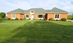 French Provincial Custom Built Ranch like new on 7.5 acres w/25mi view w/stocked pond and gazebo. Lower level w/walkout and sound system,Exercise rm, 20x15 Movie/Theatre rm projector,Family rm,4 car gar, 44x24 w/hot cold water lines
Lawrence Thinnes has