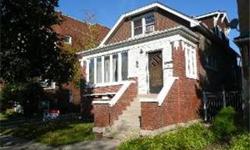 NICE AND HUGE BRICK BUNGALOW WITH 4 BRMS- HARDWOOD FLOORS THROUGOUT. 1ST FLOOR FEATURES MASTER BRM, LIV/RM, SEP/DIN/RM AND GOOD SIZE KIT W/CT, 2ND FLR 3 BRMS AND FULL BATH, FIN BSMT WITH 3 ROOMS AND EXTRA BATH- NICE YARD AND 2C/G OFFER SUBJECT TO LIEN