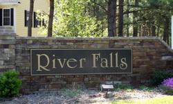River Falls NC is a new subdivision of homes in Sanford, NC. River Falls development is situated on 150 acres of wooded land in the Southeastern part of Lee County, North Carolina. River Falls development, on the South side of Sanford NC, is a quiet
