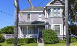Fabulous 2-story, 2200 sq. ft. Victorian Home for sale near the Village of Arroyo Grande. The 1902 "Stewart House" has been converted to a 4-plex. Each unit is 1 bedroom and 1 bath. The foundation, electrical, plumbing, carpets, and interiors have all