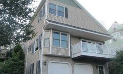 Views, views, views!!! Enjoy water living on the Darien border!! This separated townhome offers living room with fireplace and slider to balcony, dining, eat-in-kitchen leading to private deck and garden area, master bedroom with amazing views, huge
