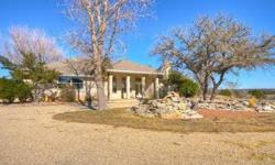 Built to maximize the beautiful views, this sprawling 4 bedroom Hill Country home is perched on over 13 acres in the secluded hill top community of Kamira a private gated community just minutes from Kerrville. Home features 3 wood burning fireplaces,