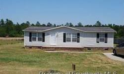 three bedrooms/two bathrooms 1000 sq. feet, built in 1995, Close to Fayetteville and two hours to Charlotte,NC...1/2 acre lot with room to grow!This Parkton, NC property is 3 bedrooms / 2 bathroom for $54000.00. Call (813) 454-9504 to arrange a viewing.