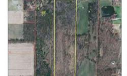 Partially wooded and open, used in past for hunting. High ground in back with possible building site. Buyer ito verify availability of gs and electric. Building site subject to per test-paid for by buyer. Lot size is approximate.Listing originally posted