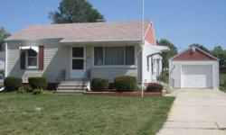 SNUGGLE IN... nice 2 bedroom home. Vinyl siding & new windows. New furnace & water heater. All on one level & well taken care of. Priced cheaper than rent! Call today for a showing!Listing originally posted at http