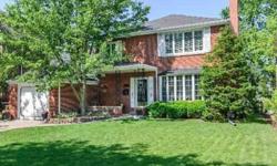 This sharp 4 bedroom, 2.5 bath brick Georgian in Stratford Hills offers beautiful hardwood floors, great formals, granite eat-in kitchen and adjoining family room. First floor suite/office, built-in bookshelves. Large bedrooms & closets, updated baths,