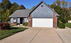 Great location for this custom brick ranch in Ridgeline Estates. Home offers a private setting with no backdoor neighbors. Home has been lovingly cared for and has a great open floorplan. Great rm has cathedral ceiling, built-in window seat, opens to