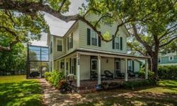 Beautifully preserved and restored 2058 sq. ft. 2-story home on an irrigated half-acre located 2 blocks from downtown Dunedin, Florida. Because this is a golf cart community, you are given the option to ride your golf cart or walk to shops, restaurants,