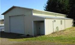 GREAT SHOP (38 x 60)Ã¢??insulated, concrete flr, bathroom, separate office area, loft for storage, RV size door. Value is in the land and shop. Small house, but has tenant who would like to stay. Seller will carry contract for qualified buyer w/reasonable