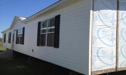 New 28x66 4 Bedroom, 2 Bath, White Clayton Manufactured Home, One year Warranty, Brand New Kitchen Appliances Included.Price Includes