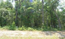 large (0.81a) high ground lot in Gated community by Bluegreen Development. Listing price is less than those listed by Bluegreen Developers. Very nice hardwood trees and palms. Home site is location acroos side from deepwater access lots. Access to all the
