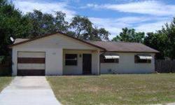Concrete block home with large screened porch and fenced backyard. House has had some remodeling in the kitchen but is in need of some repairs. This is a Fannie Mae HomePath property. Purchase this property for as little as 3% down! This property is